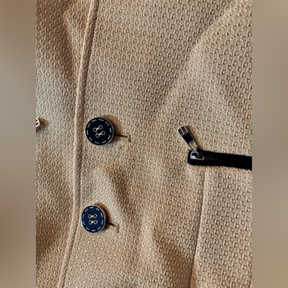 Tahari size 4P and 2P one is gold one is blue, teal and pink purple and coral - Picture 10 of 15